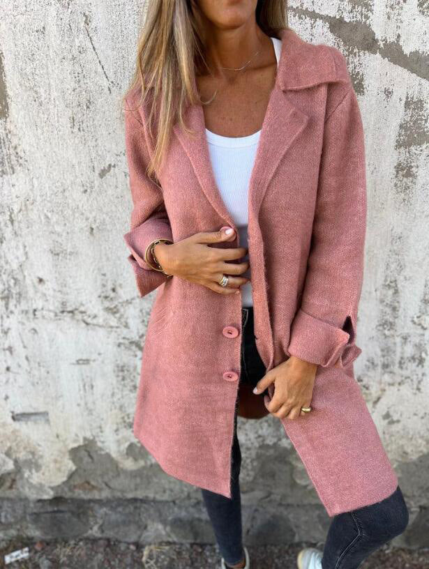 Cappotto di media lunghezza casual