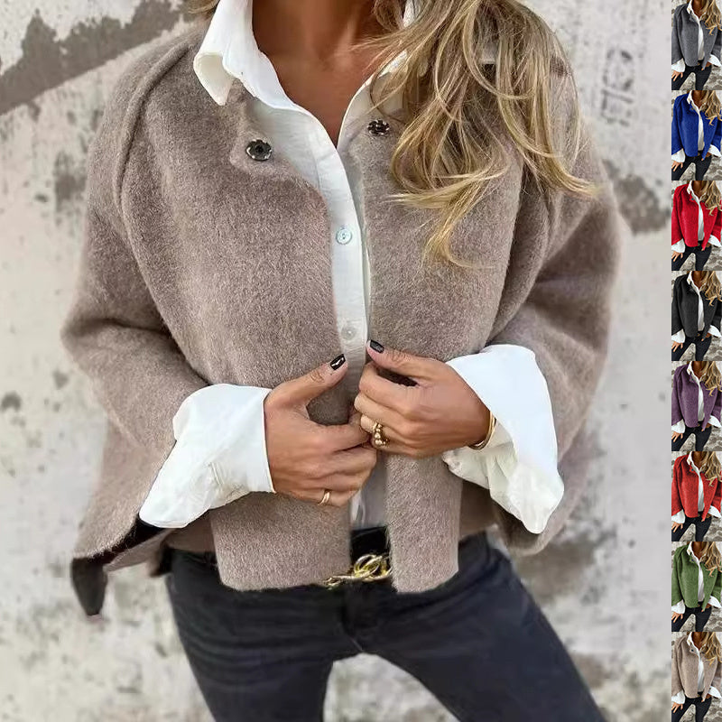 Cardigan da donna con maniche a pipistrello