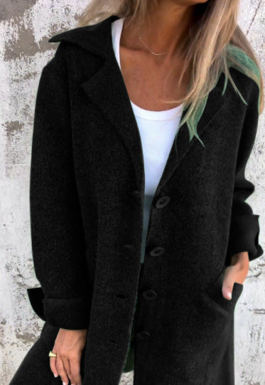 Cappotto di media lunghezza casual