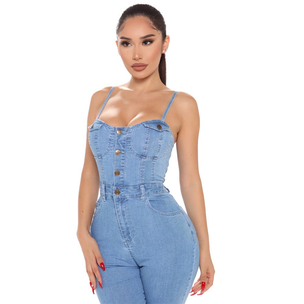 Tuta in Denim - Ame Morena