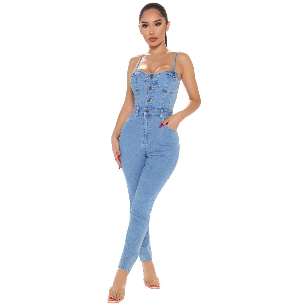 Tuta in Denim - Ame Morena