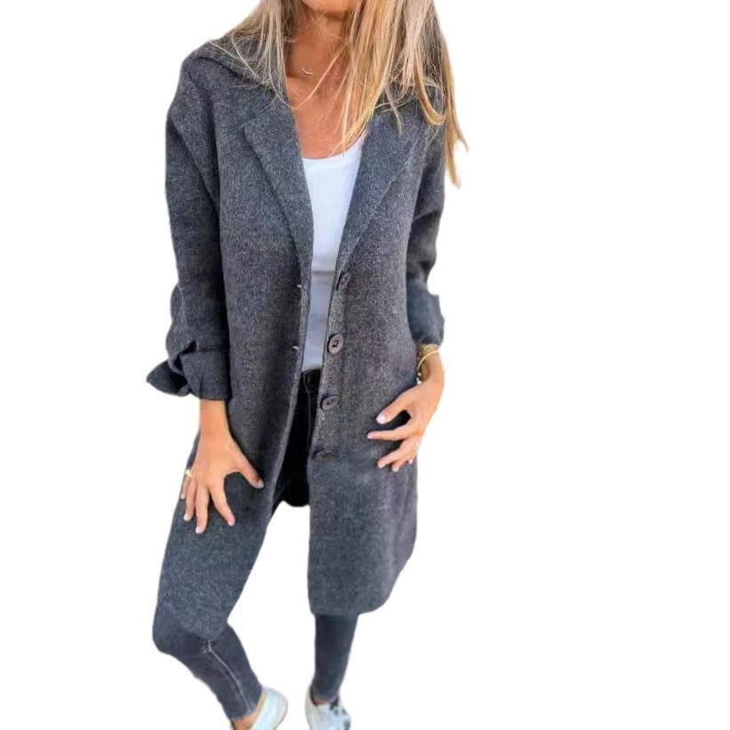 Cappotto di media lunghezza casual