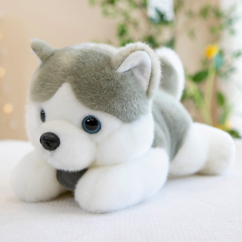 Peluche bambola Husky