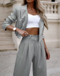 Completo da donna con pantaloni dritti - Ame Morena