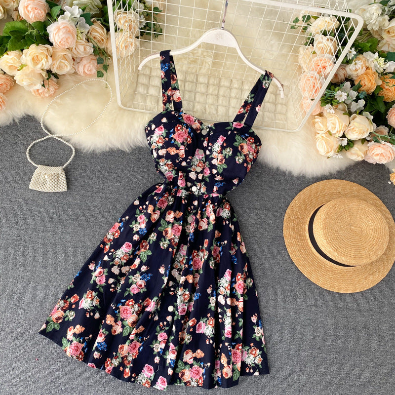 Feminine floral dress