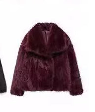 Cappotto invernale in peluche