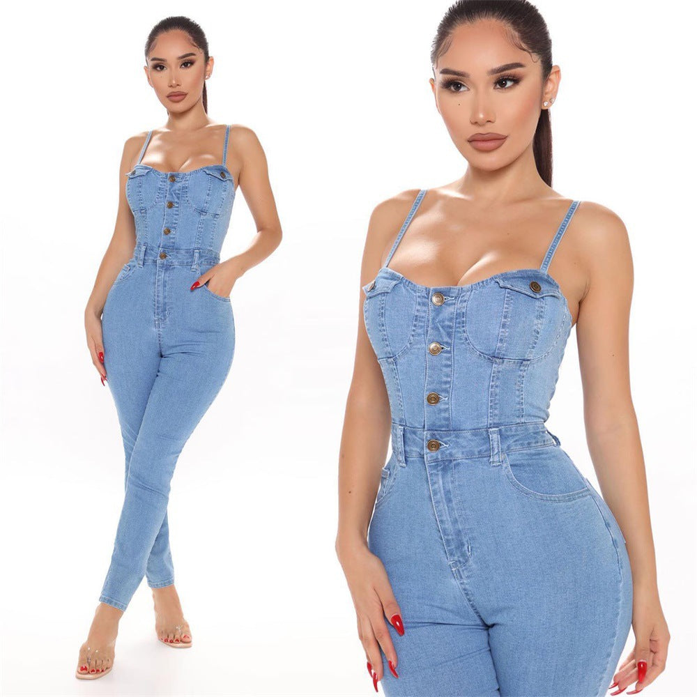 Tuta in Denim - Ame Morena