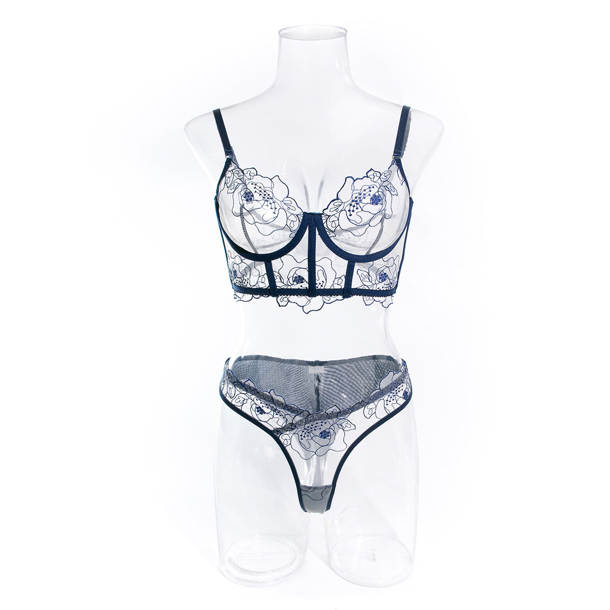 Transparent underwear set