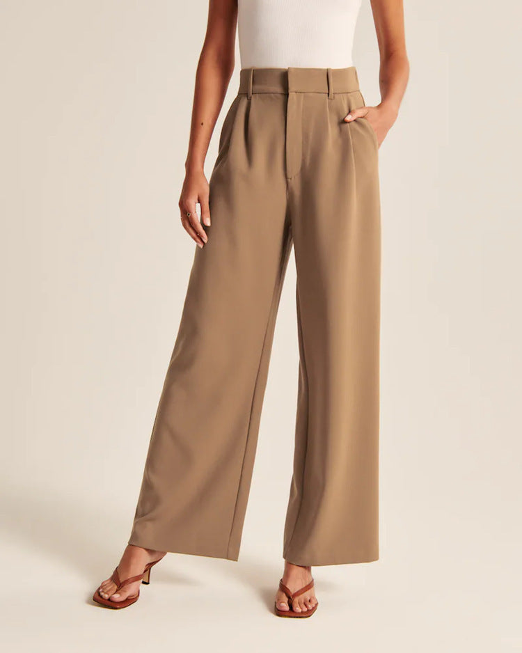 Pantaloni casual a gamba larga per donna - Ame Morena