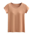 T-shirt a maniche corte con reggiseno imbottito sul petto - Ame Morena