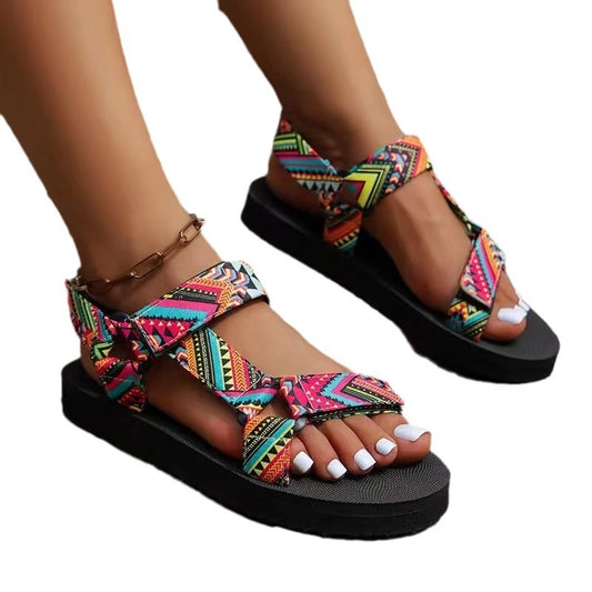 Ethnic style beach sandals