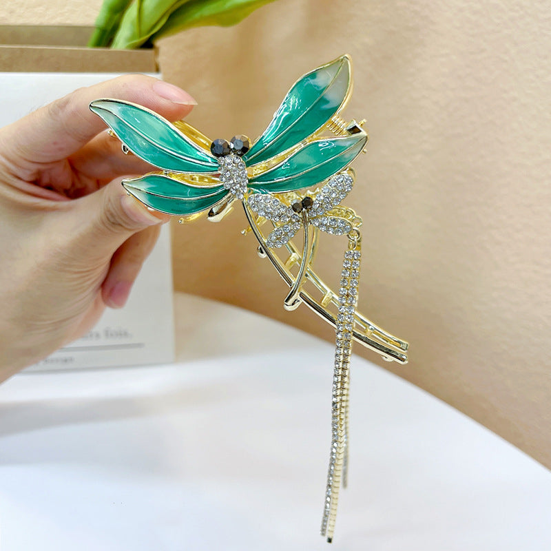Forcina femminile di fascia alta con clip a forma di libellula dal temperamento elegante - Ame Morena