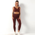 Pantaloni da yoga con gilet da yoga - Ame Morena