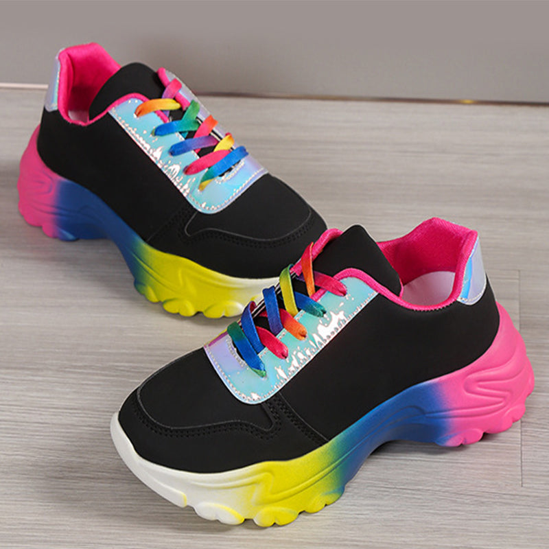 Scarpe sportive color arcobaleno - Ame Morena