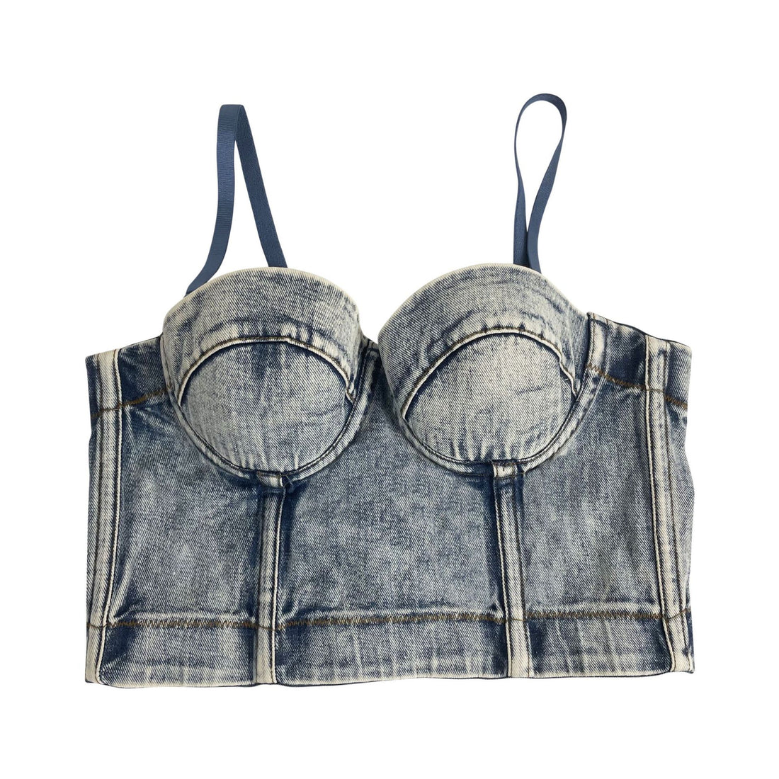 Canotta in denim Casual - Ame Morena