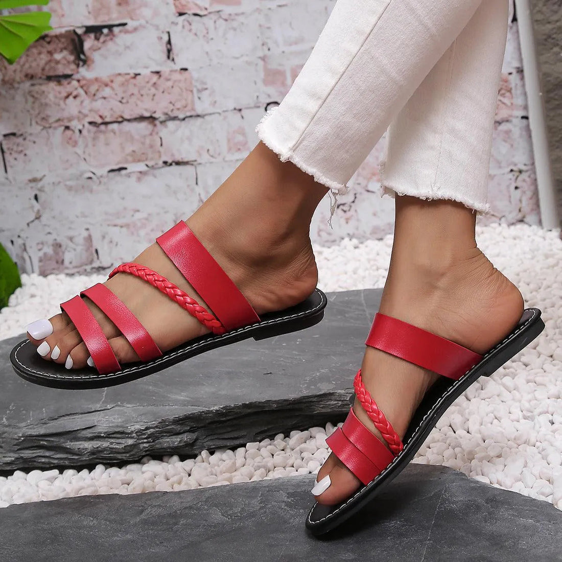 Sandali con tacco piatto - Ame Morena