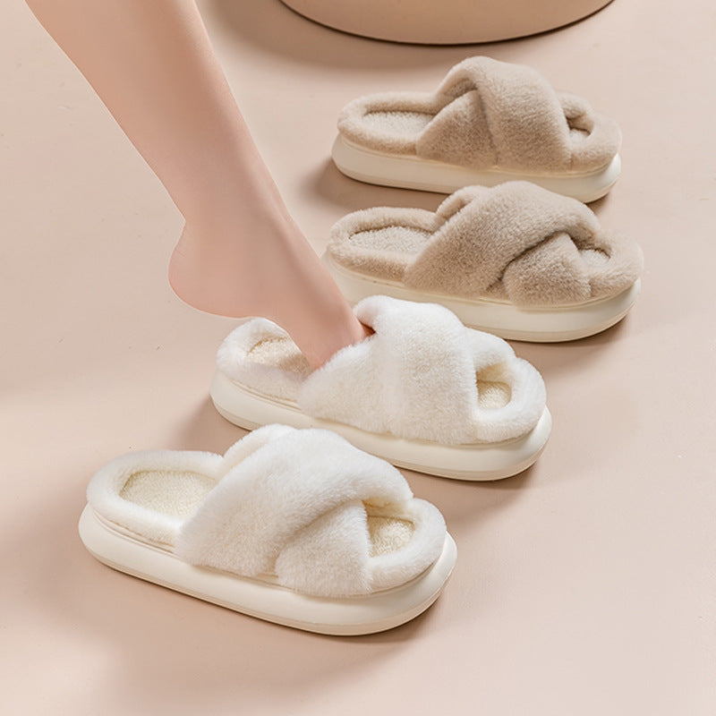 Pantofole Fuzzy con plateau da donna - Ame Morena