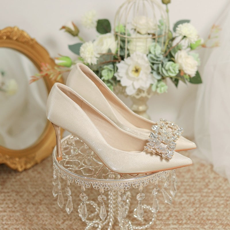 Scarpe da abito da sposa Stiletto - Ame Morena