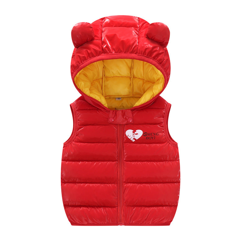 Gilet con cappuccio per bambini - Ame Morena