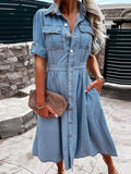 Abito in denim Casual - Ame Morena