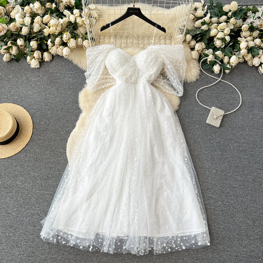 French Luxury white dress