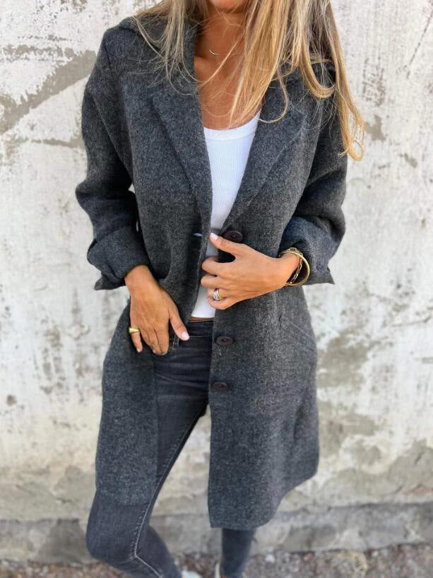 Cappotto di media lunghezza casual