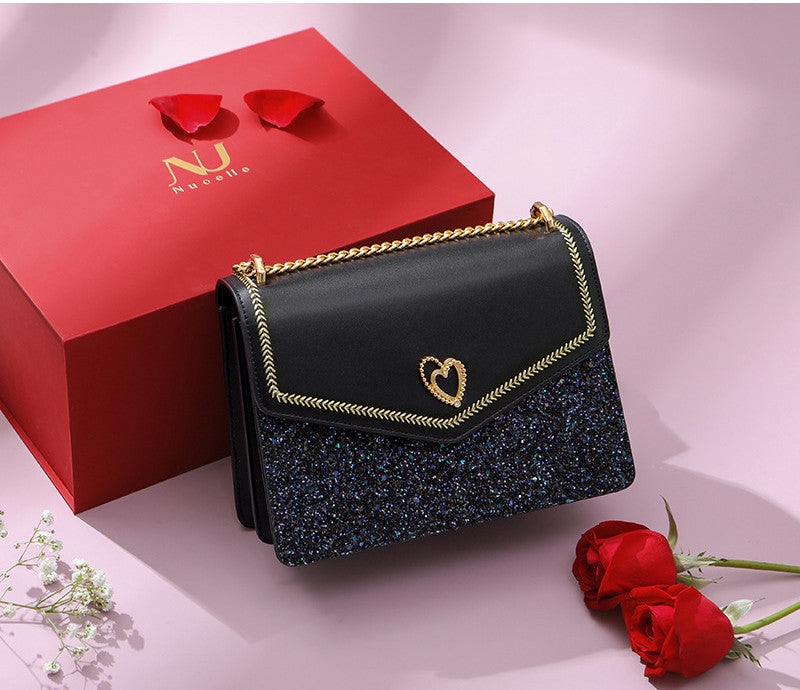 Borsa a Tracolla Chain Love