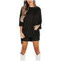 Completo Donna Oversize Estivo 2 Pezzi T-shirt + Shorts