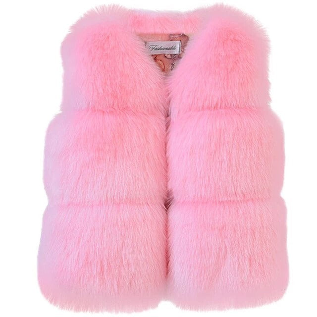 Gilet per bambina casual