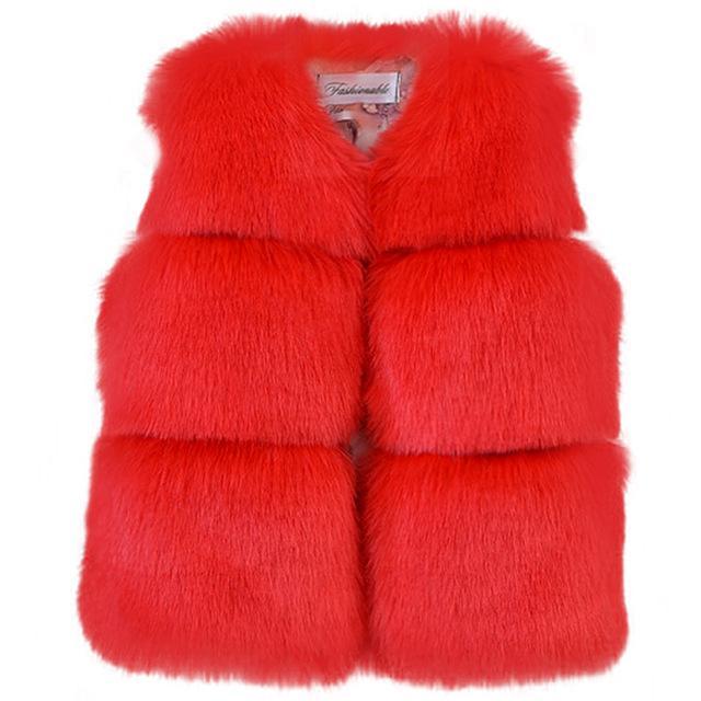 Gilet per bambina casual