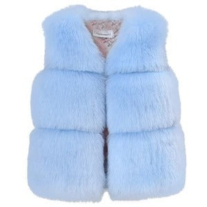 Gilet per bambina casual