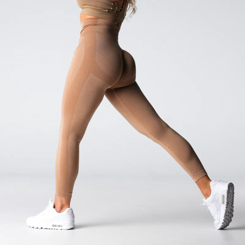 Leggings sportivi modellanti vita alta