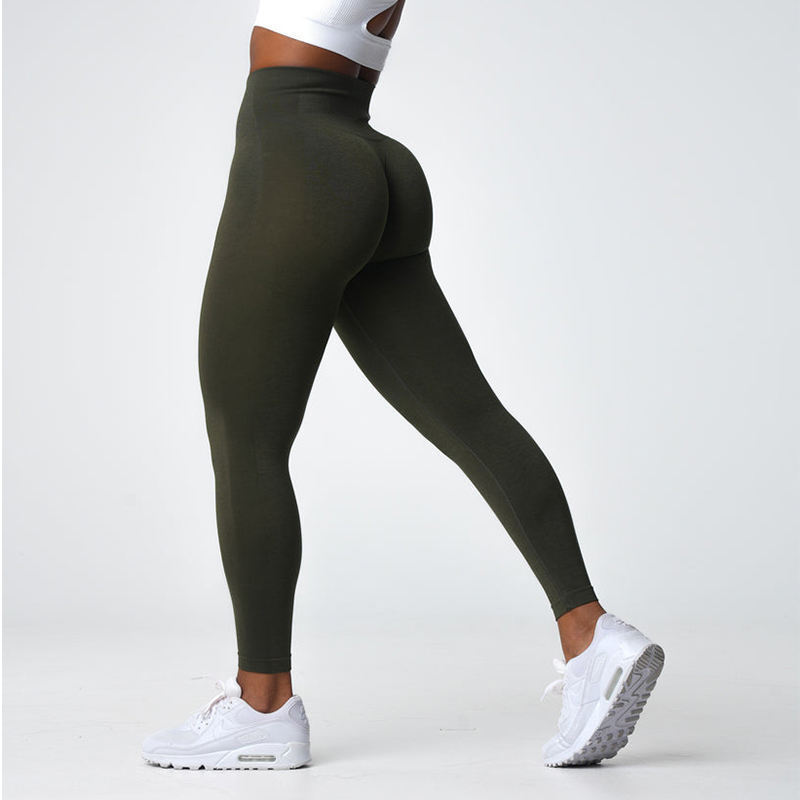 Leggings sportivi modellanti vita alta