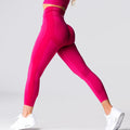 Leggings sportivi modellanti vita alta