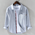 Camicia a maniche lunghe da uomo casual - Ame Morena