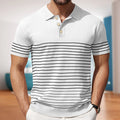 Polo casual a righe da uomo - Ame Morena