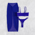 Costume da bagno diviso da donna in tre pezzi a rete - Ame Morena