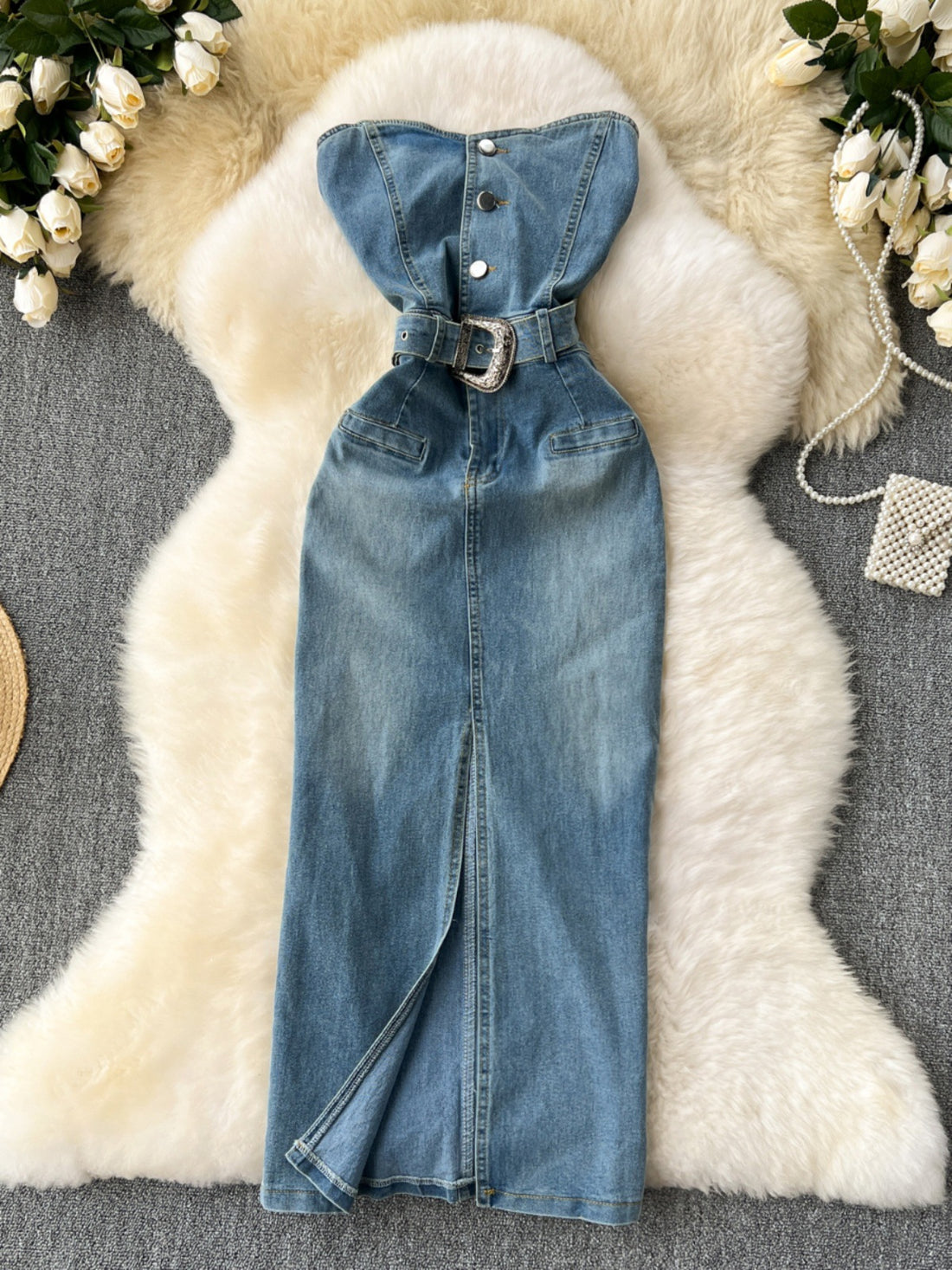 Women's denim dress