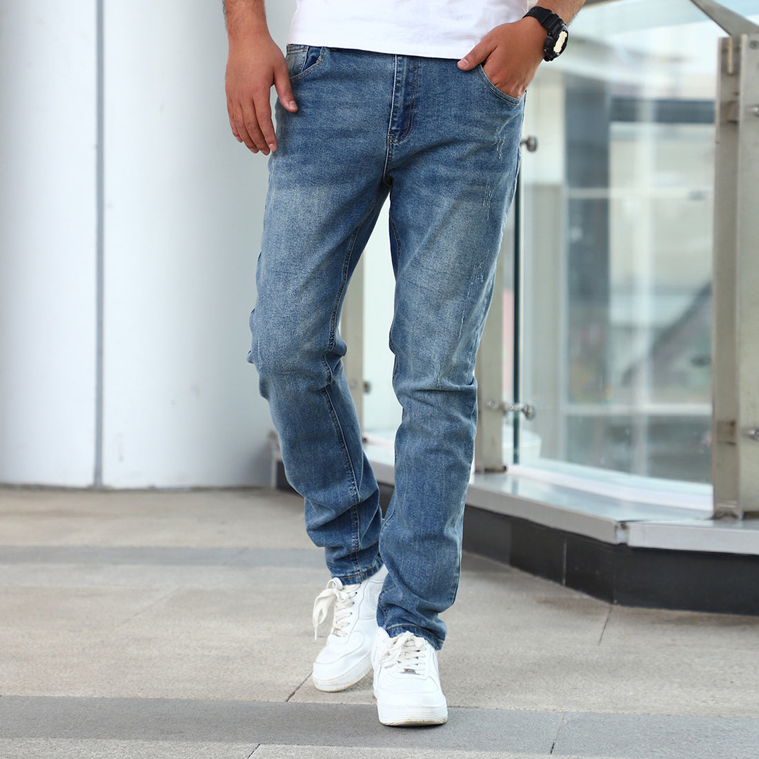 Jeans da uomo elasticizzati skinny - Ame Morena