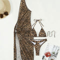 Set da tre pezzi con stampa leopardata - Ame Morena