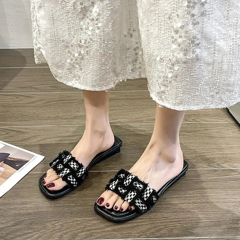 Sandali casual piatti antiscivolo - Ame Morena