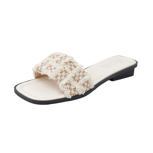 Non-slip flat casual sandals