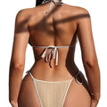 Costume da bagno bikini diviso con allacciatura - Ame Morena