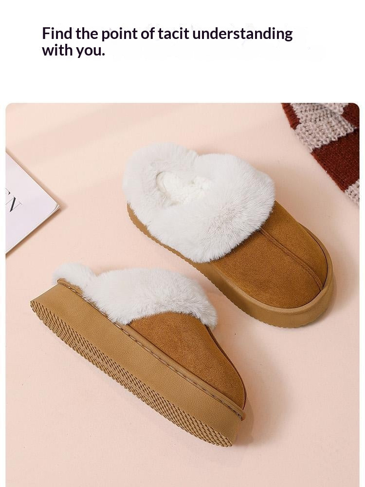 Pantofole Invernali Calde con Suola Spessa Antiscivolo