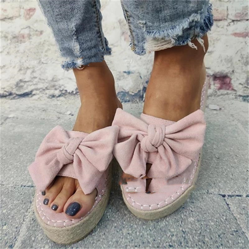 Pantofole con Fiocco da Donna