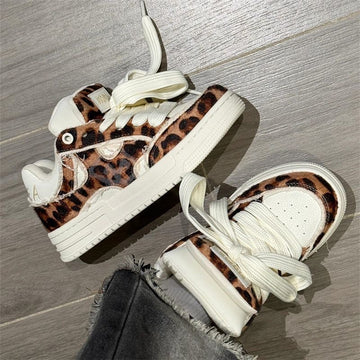 Sneakers Donna Leopardate