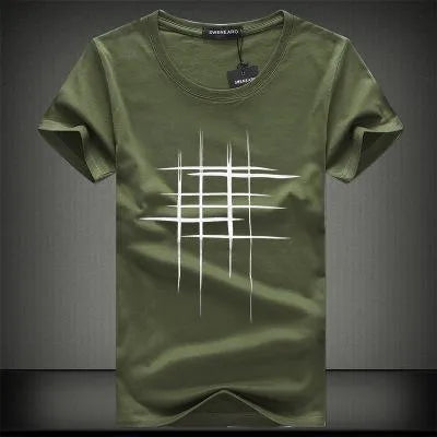 T-Shirt Uomo in Cotone con Stampa Grafica