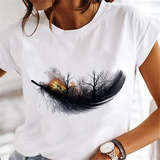 T-shirt da donna Casual - Ame Morena