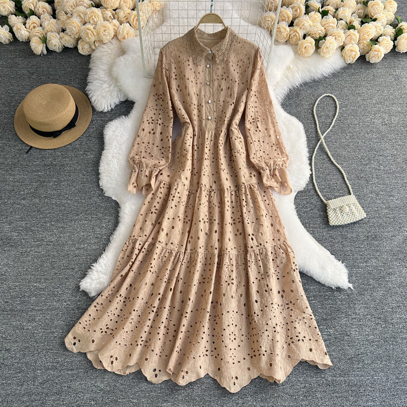 Women's Lace Dress Cut Out Chest