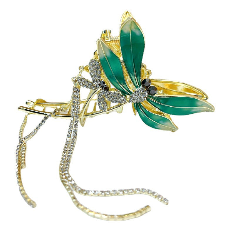 Forcina femminile di fascia alta con clip a forma di libellula dal temperamento elegante - Ame Morena